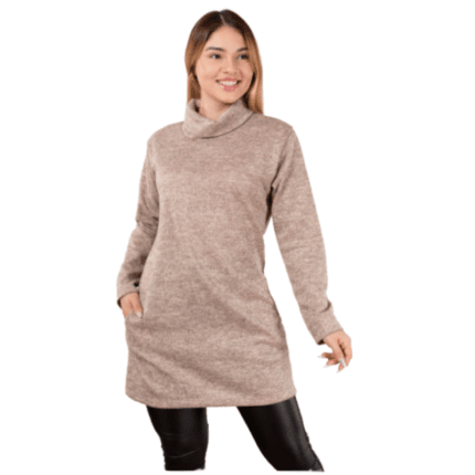 POLIVESTIDO CUELLO TORTUGA EN ANGORA