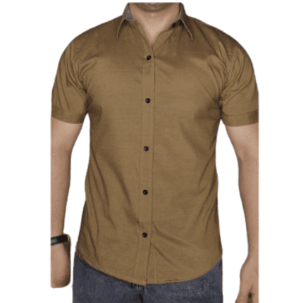 CAMISA GAMUSA PIMA (MARRON)